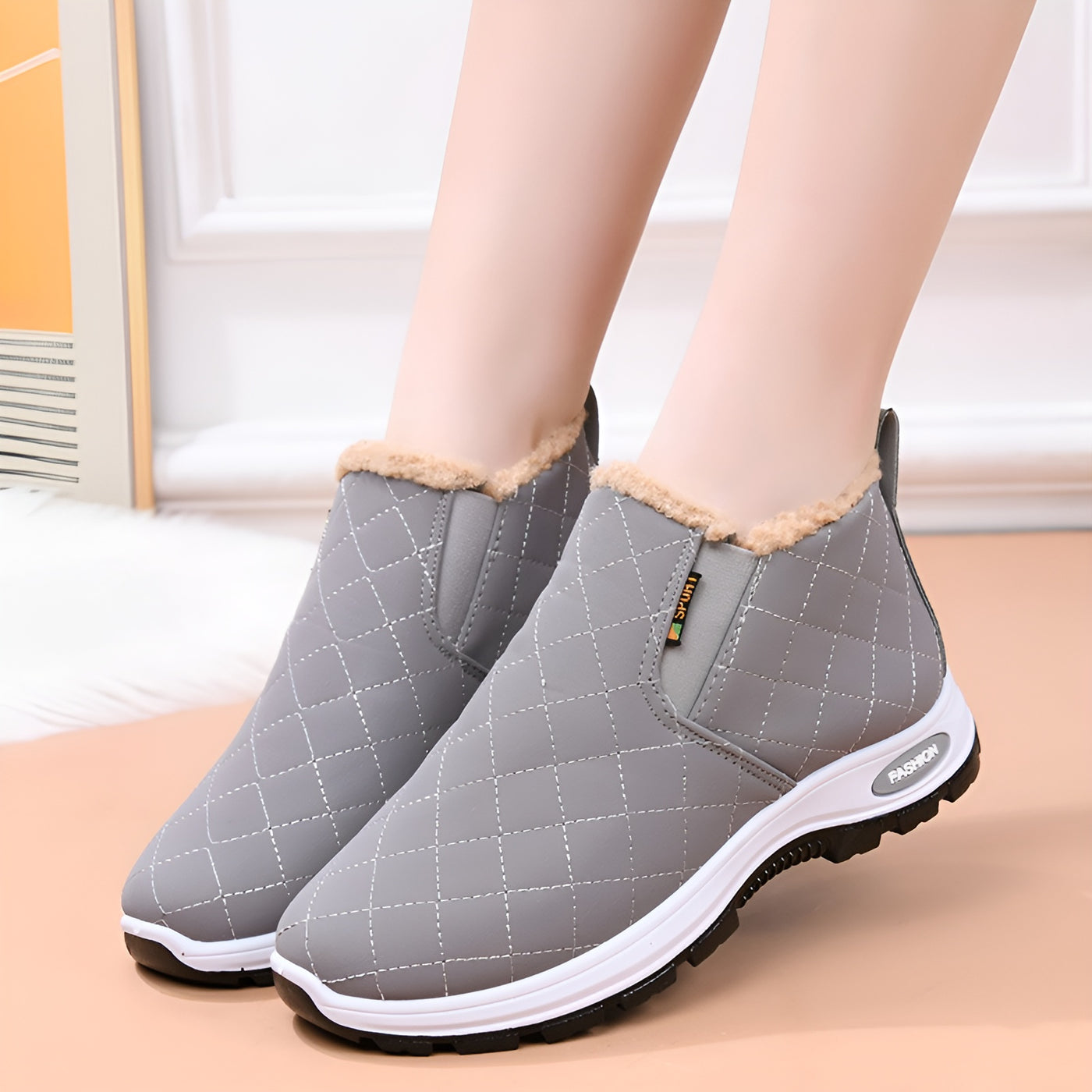 Garance™ | Bottes d'hiver Doublées de Peluche