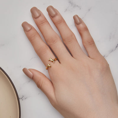 Fidélo™ | Bague Teckel Élégante