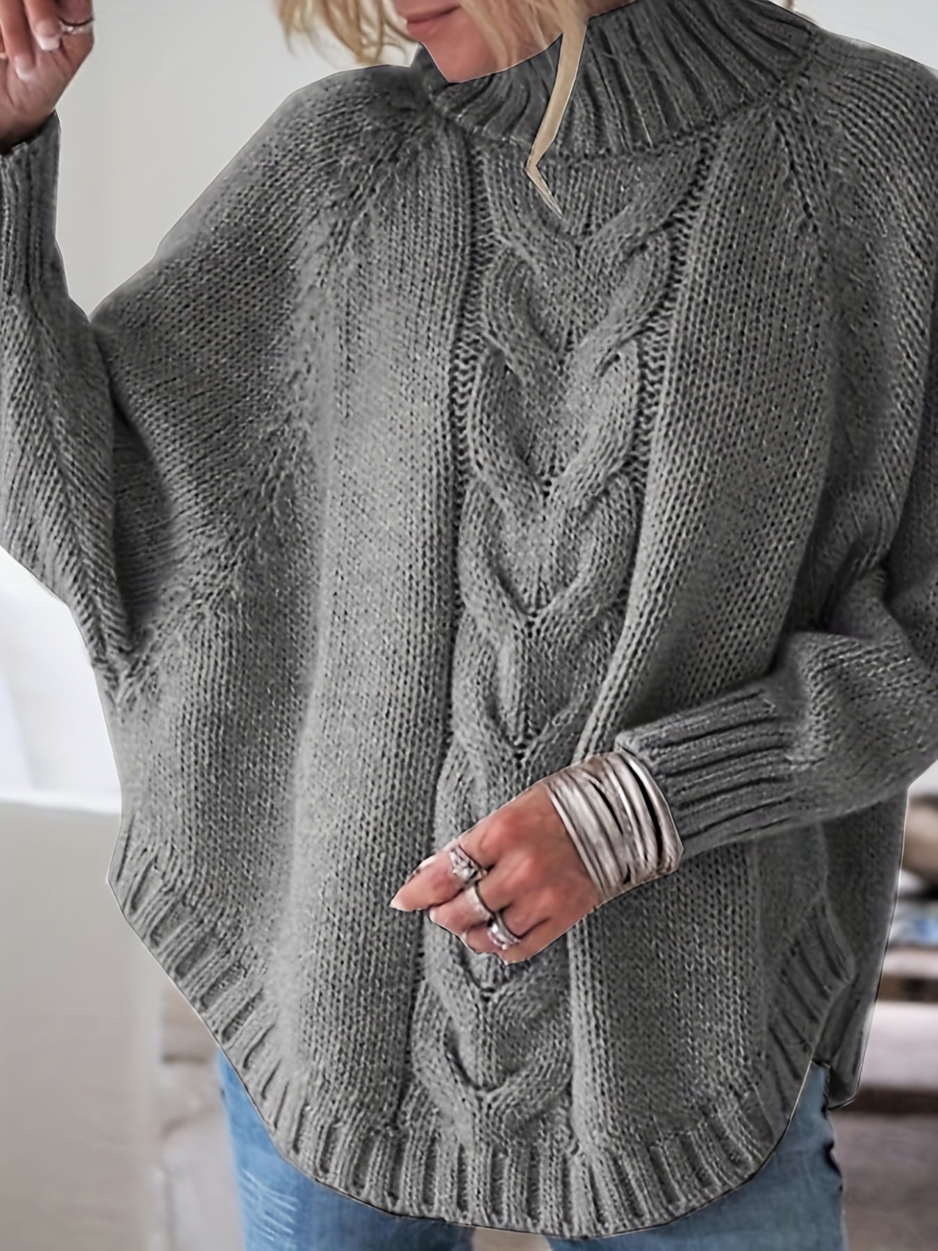 Valentine™ | Pull à Torsades d'inspiration Vintage