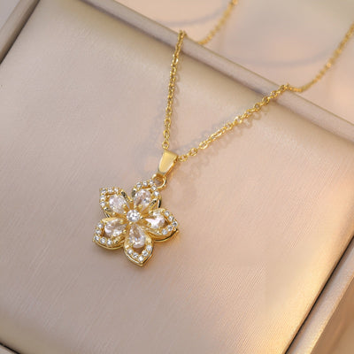 Ysée™ | Collier à Fleurs Rotatives