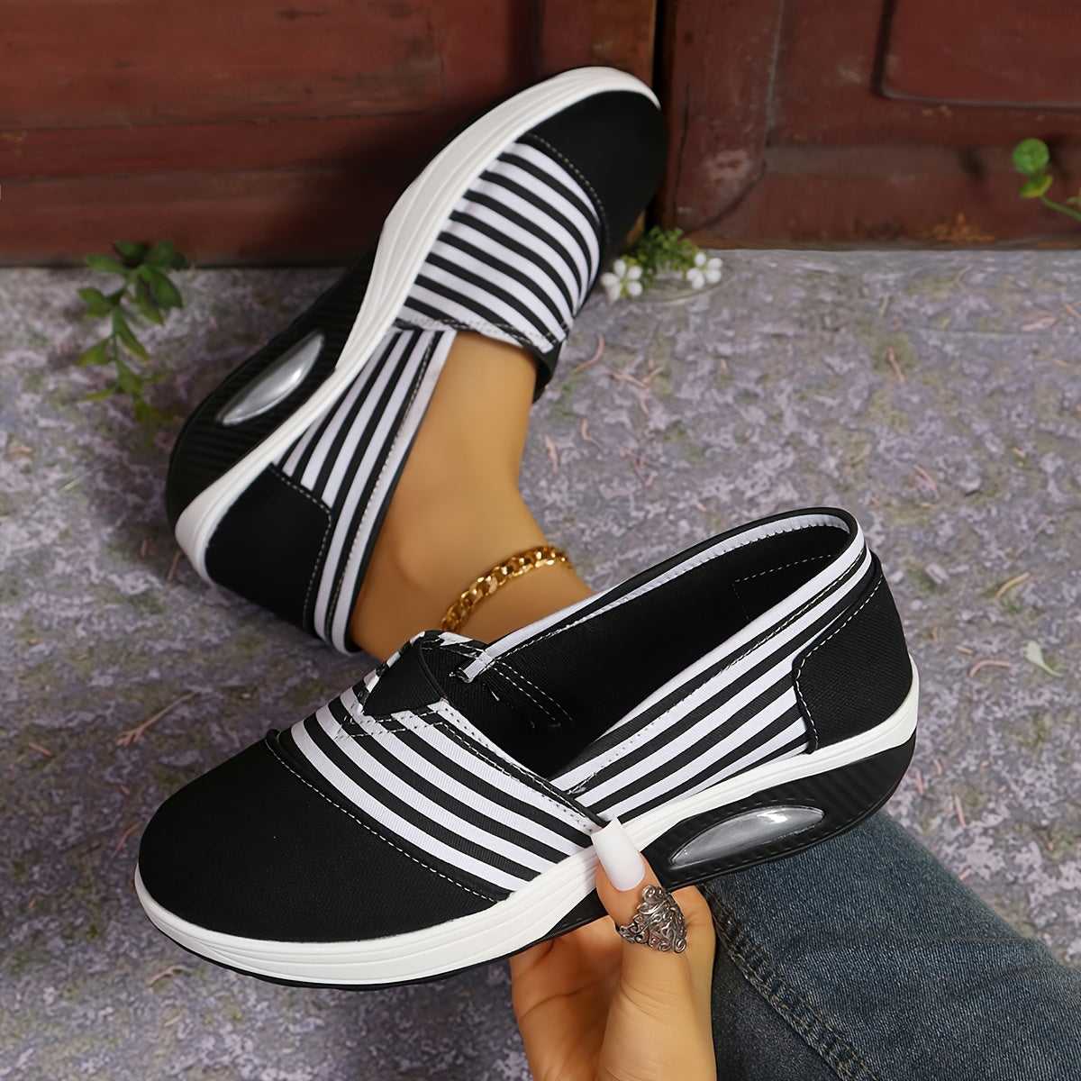 Lilou™ | Sneakers Orthopédiques Confortables