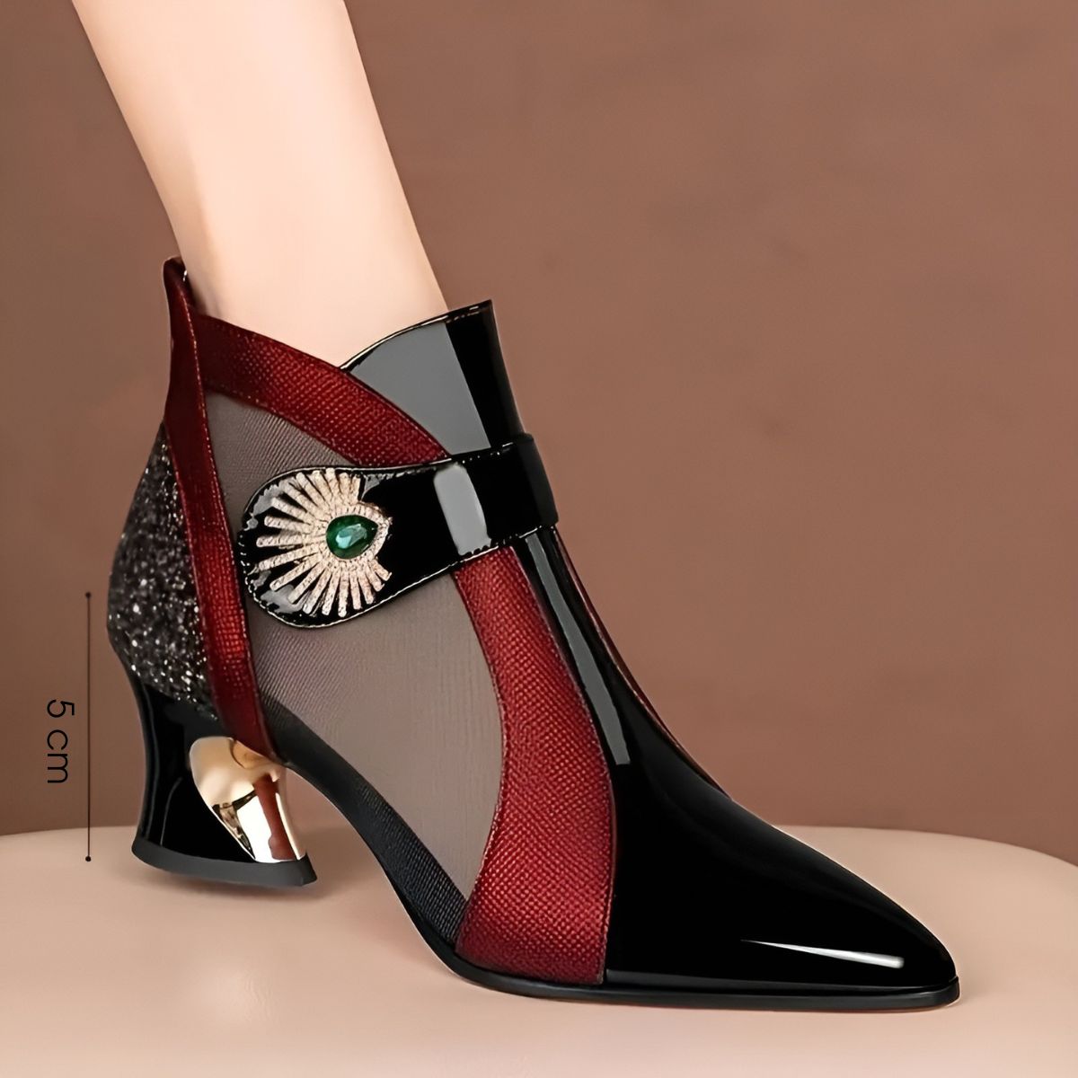Clarisse™ | Chaussures en Maille avec Cristaux