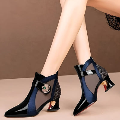 Clarisse™ | Chaussures en Maille avec Cristaux