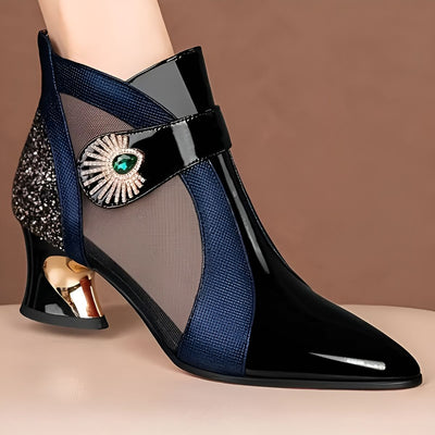 Clarisse™ | Chaussures en Maille avec Cristaux