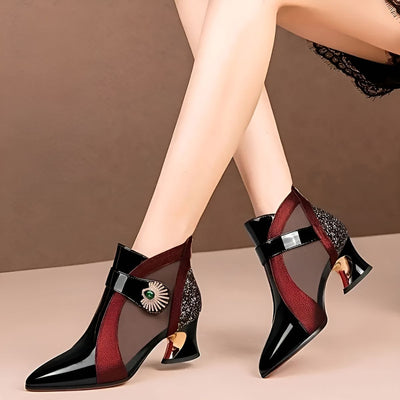 Clarisse™ | Chaussures en Maille avec Cristaux