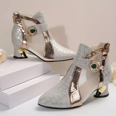 Clarisse™ | Chaussures en Maille avec Cristaux