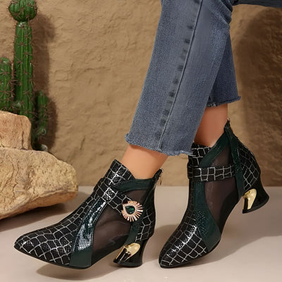 Clarisse™ | Chaussures en Maille avec Cristaux