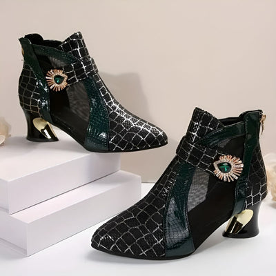 Clarisse™ | Chaussures en Maille avec Cristaux