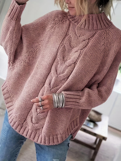 Valentine™ | Pull à Torsades d'inspiration Vintage