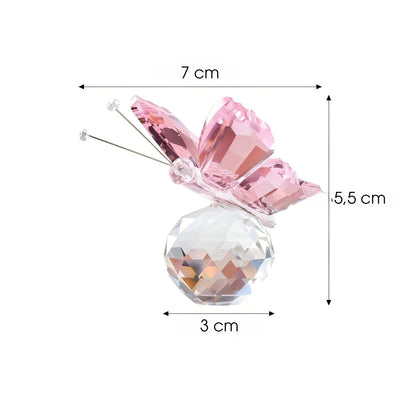 Papilux™ | Décoration Papillon en Cristal