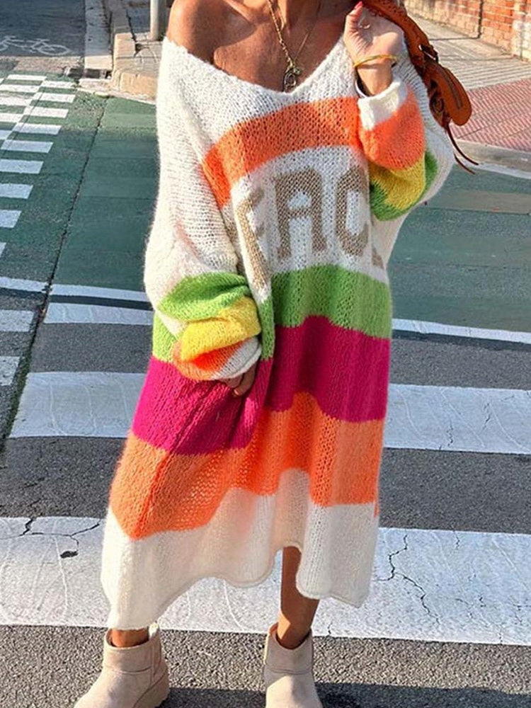 Margaux™ | Robe Sweat à Manches Longues