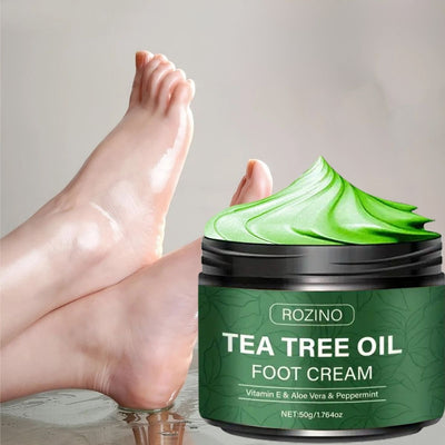 Rozino™ | Crème pour les pieds à l'huile de théier