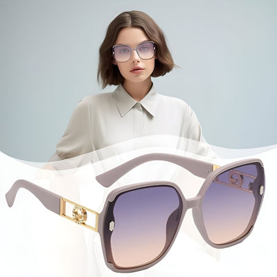 Titanora™ | Lunettes de luxe surdimensionnées et carrées