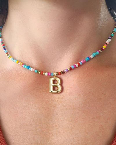 Enora™ | Collier de Perles de Riz Colorées