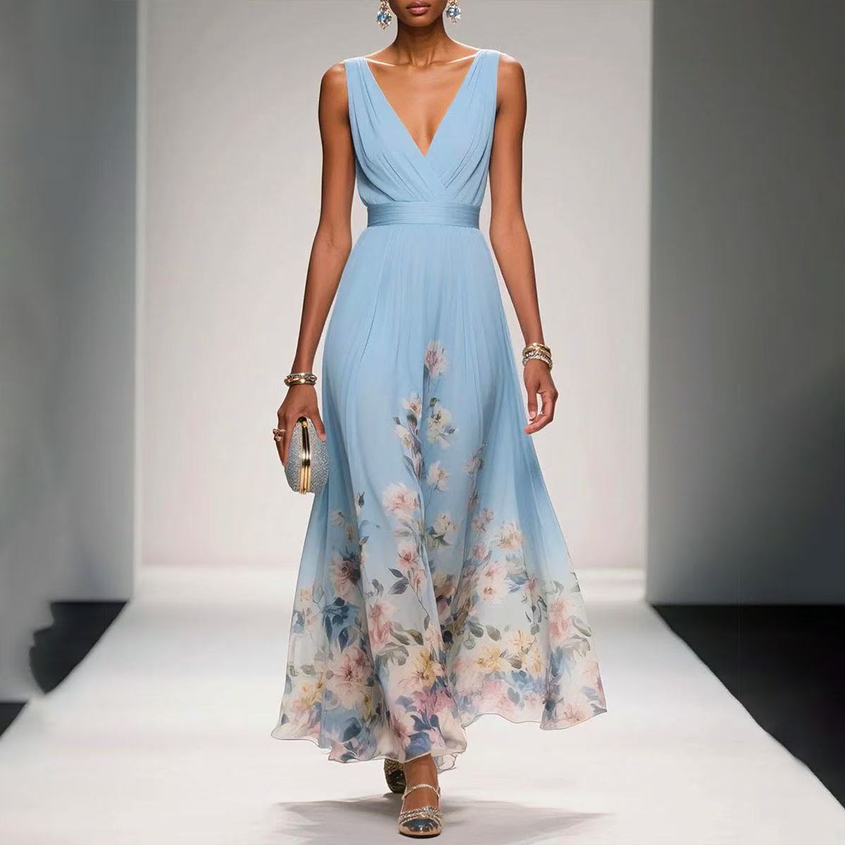 Martine™ | Robe d'été Élégante