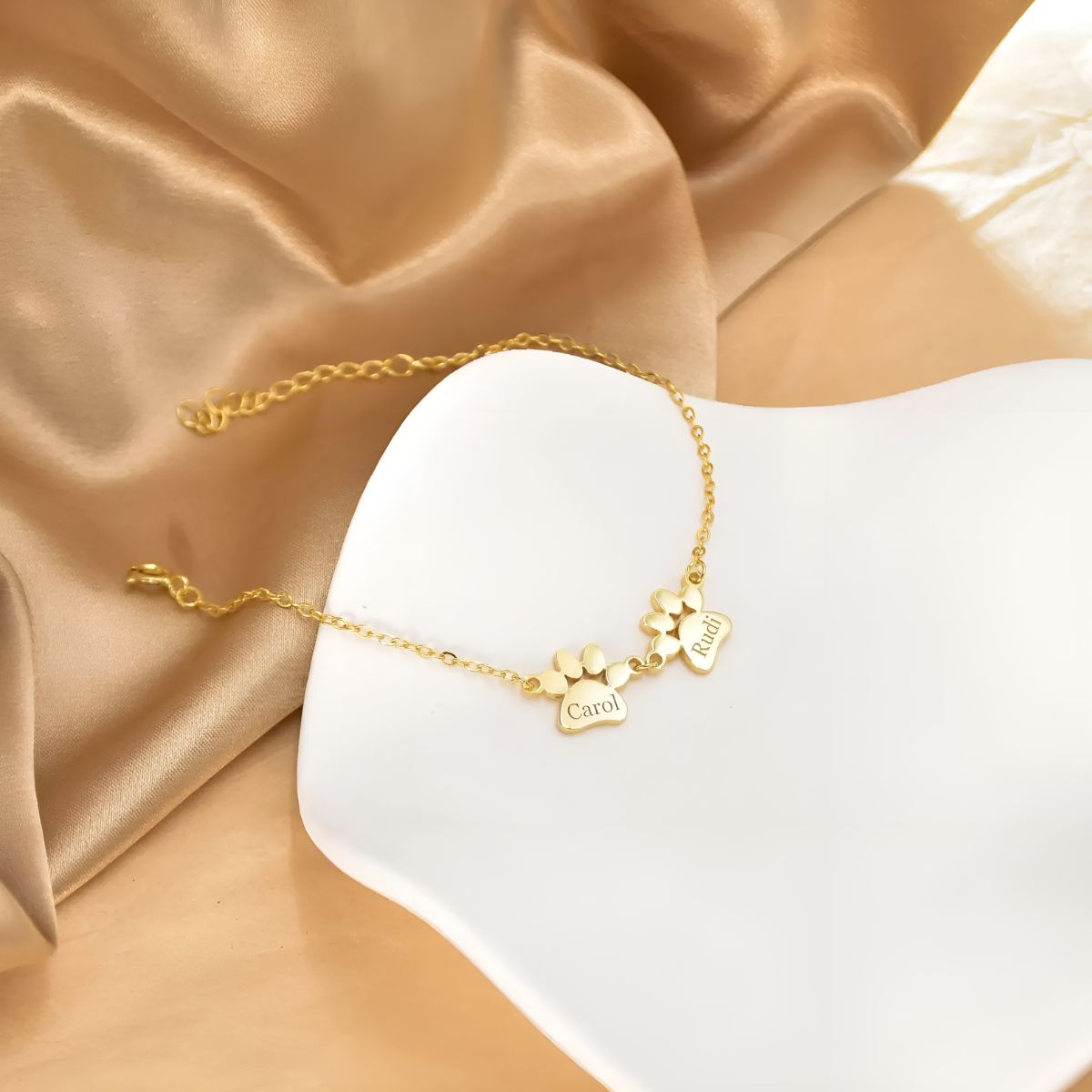 Chéripatte™ | Bracelet avec Patte Gravée