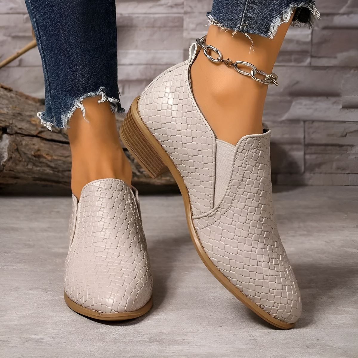 Alexia™ | Chaussures Oxford Orthopédiques en Cuir