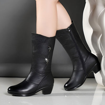 Josette™ | Bottines Mi-Mollet