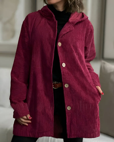 Florine™ | Veste en Velours Côtelé