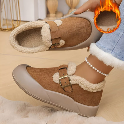 Katell™ | Chaussures Doublées en Polaire