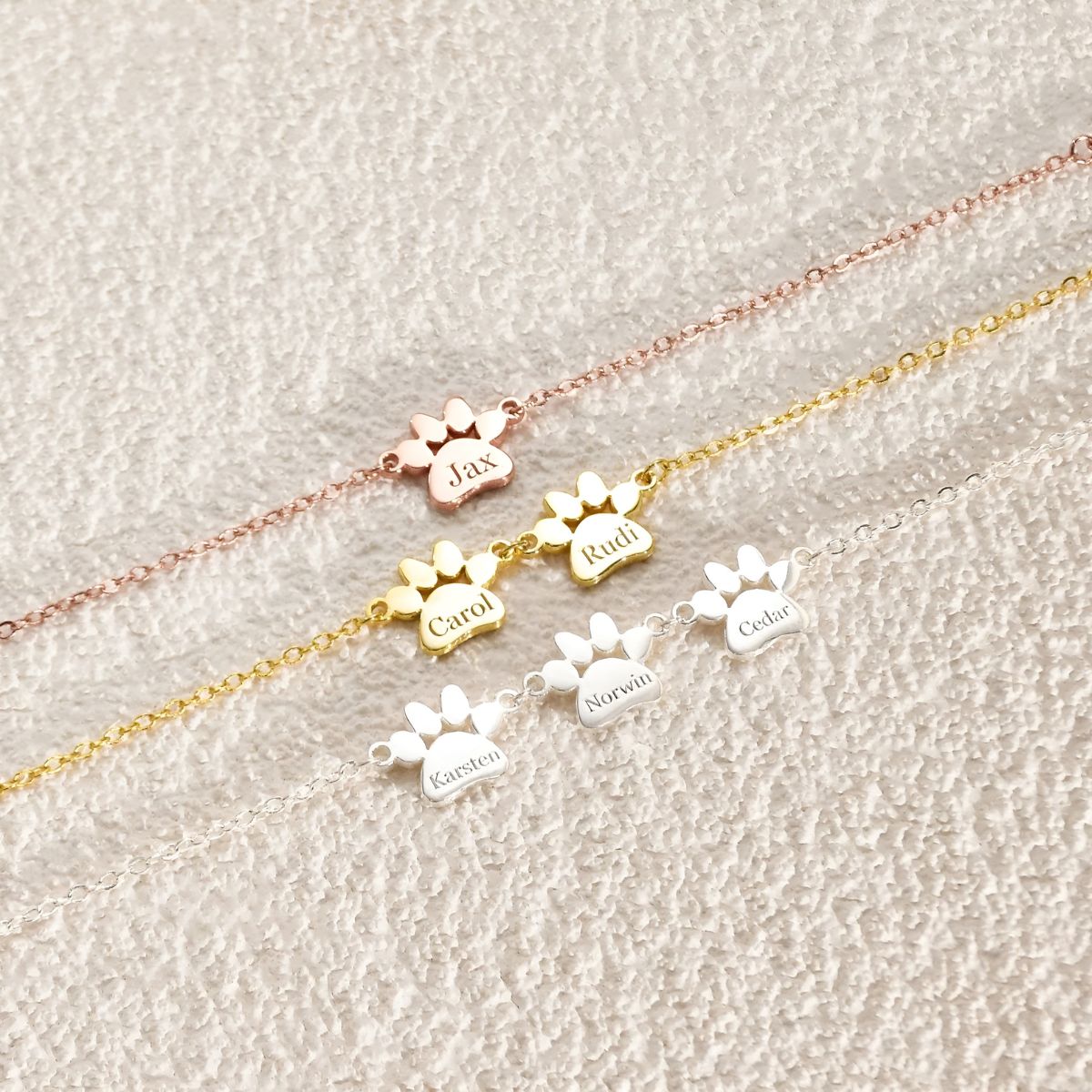 Chéripatte™ | Bracelet avec Patte Gravée