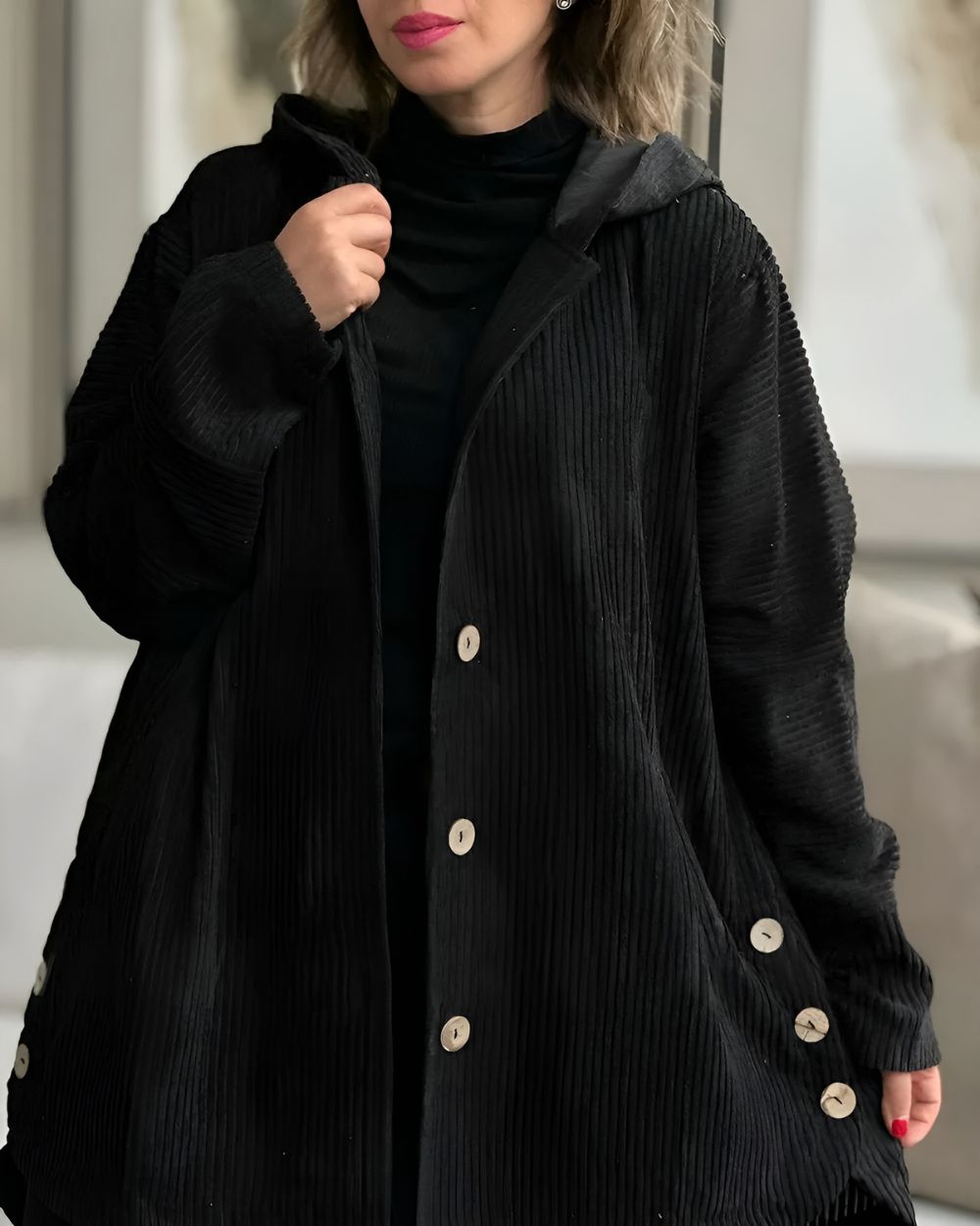 Florine™ | Veste en Velours Côtelé