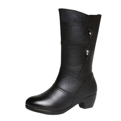 Josette™ | Bottines Mi-Mollet