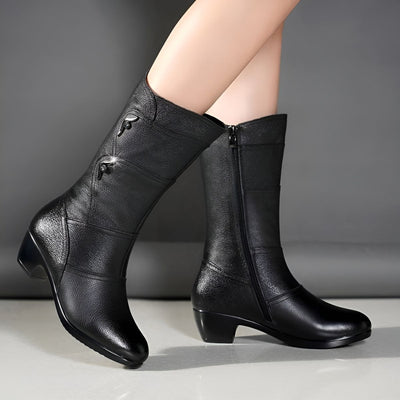 Josette™ | Bottines Mi-Mollet