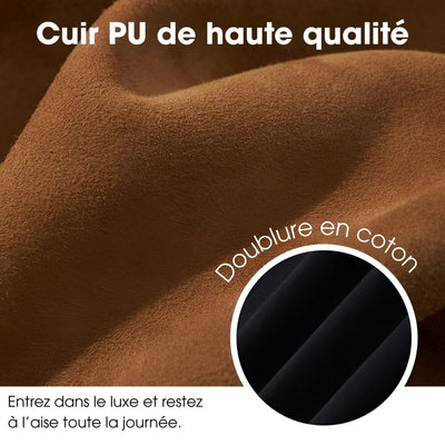 Pascaline™ | Mocassins à Enfiler avec Talons Carrés