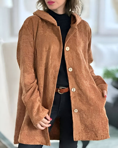 Florine™ | Veste en Velours Côtelé