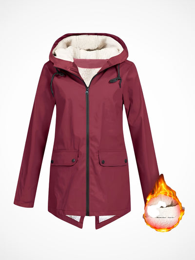 Clairette™ | Veste Coupe-vent avec Capuche