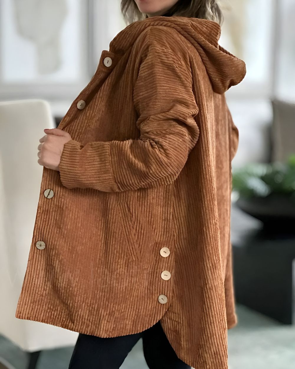 Florine™ | Veste en Velours Côtelé