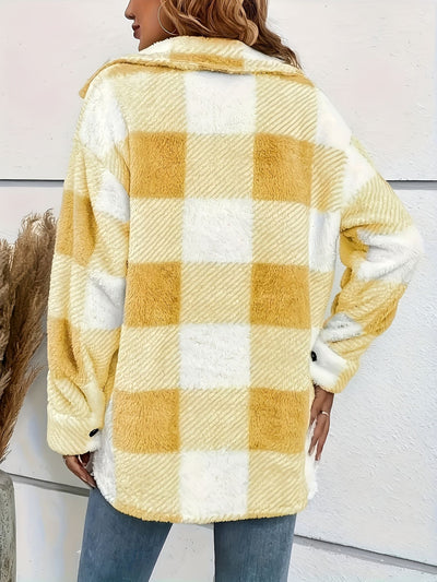 Lucie™ | Veste Polaire à Carreaux