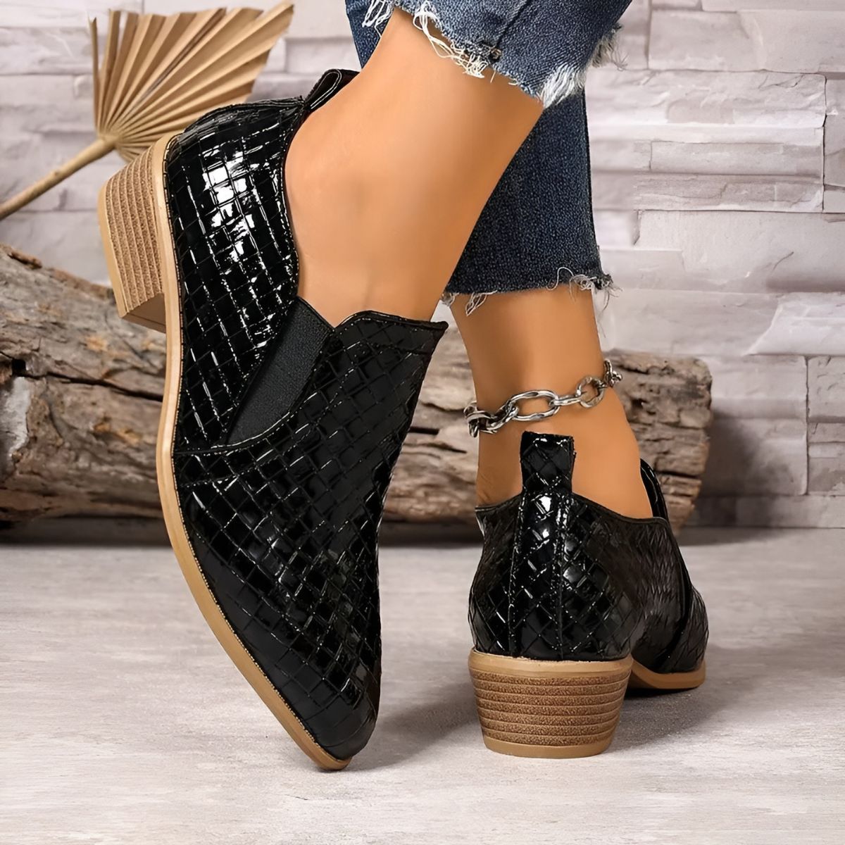 Alexia™ | Chaussures Oxford Orthopédiques en Cuir