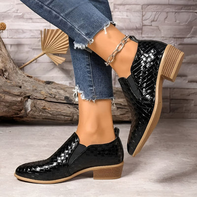 Alexia™ | Chaussures Oxford Orthopédiques en Cuir