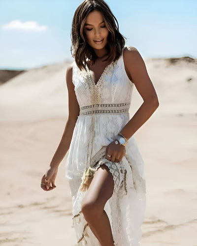 Justine™ | Robe Élégante de Style Bohème