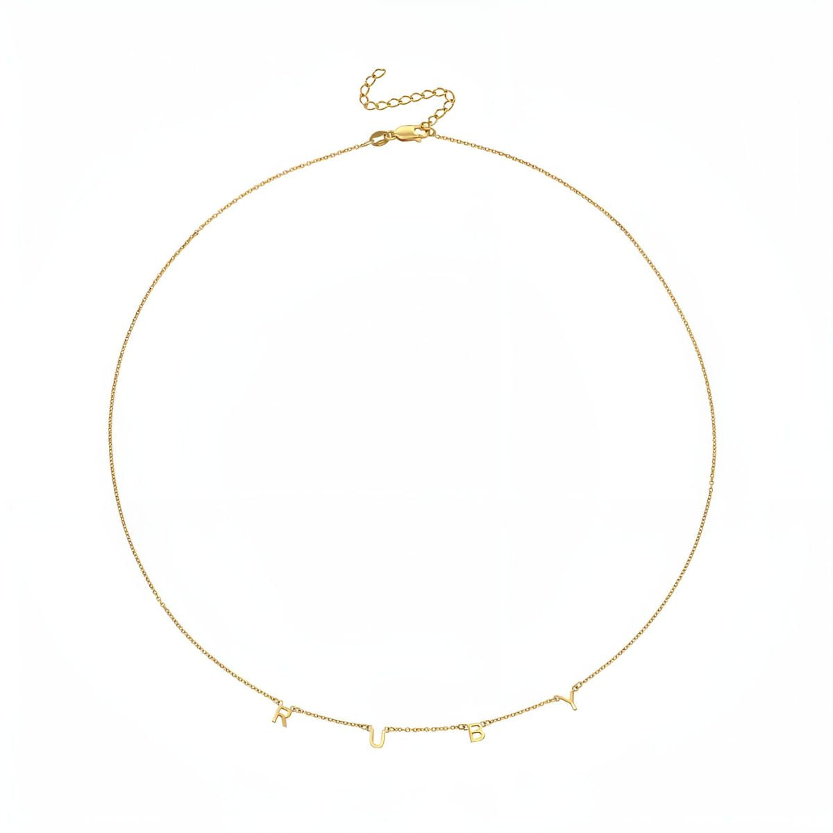 Aurélya™ | Collier avec Initiales Personnalisées