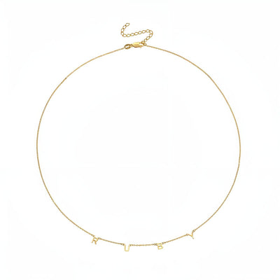 Aurélya™ | Collier avec Initiales Personnalisées