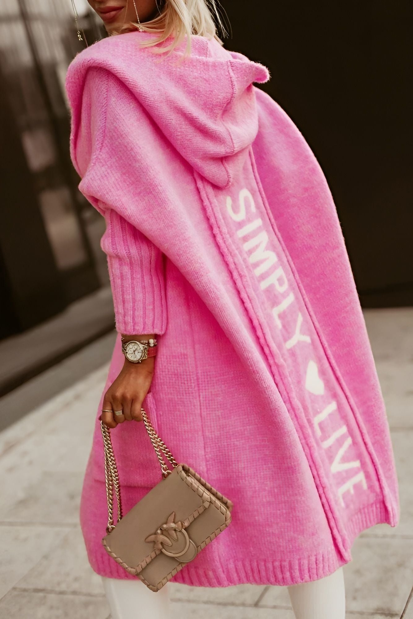 Ambroisine™ | Long Cardigan en Maille