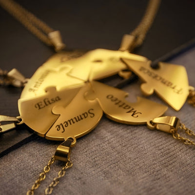 Unisson™ | Collier Puzzle Cœur