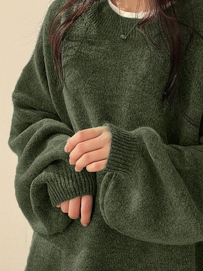 Noémie™ | Pull décontracté à Col Rond