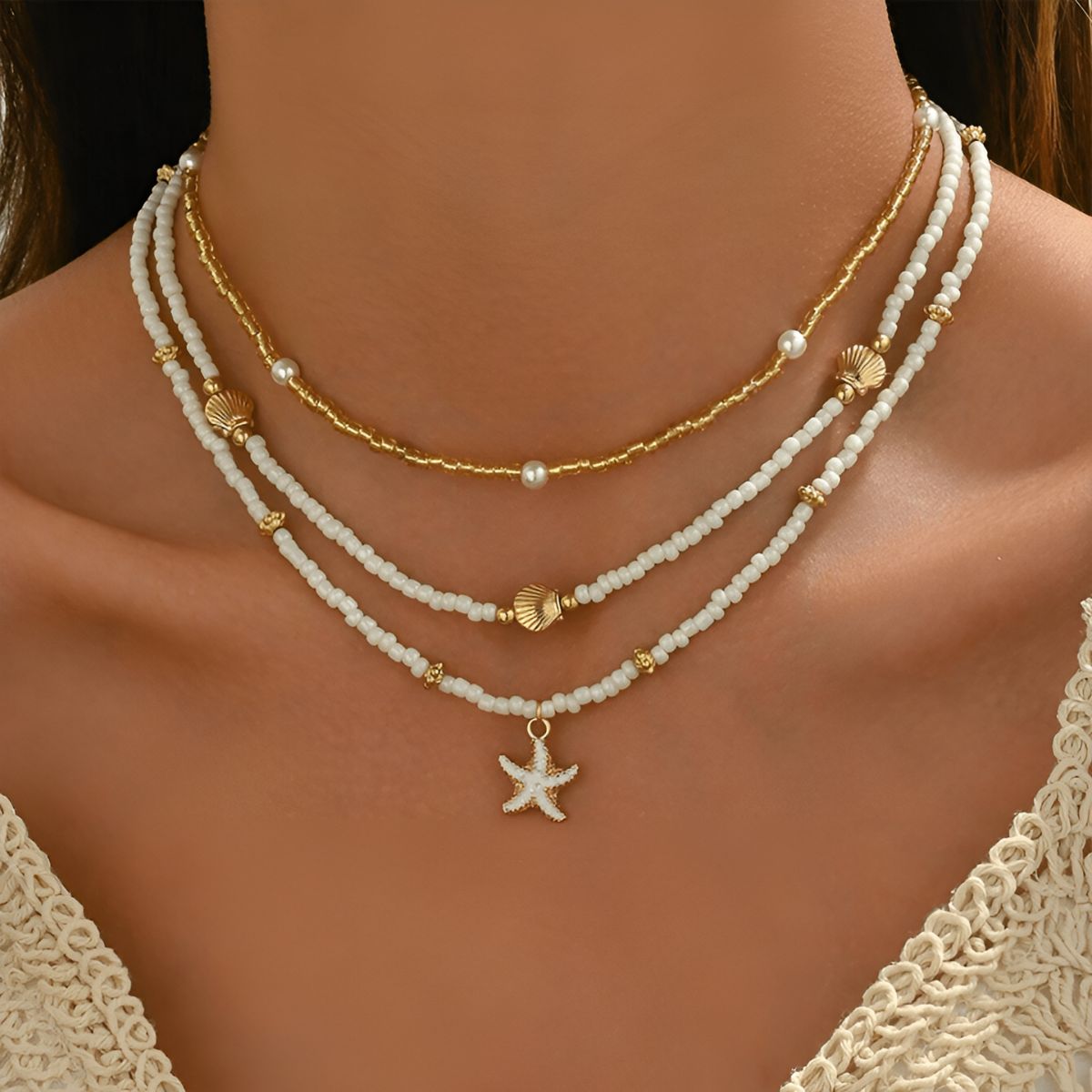 Maïa™ | Collier à 3 Rangs