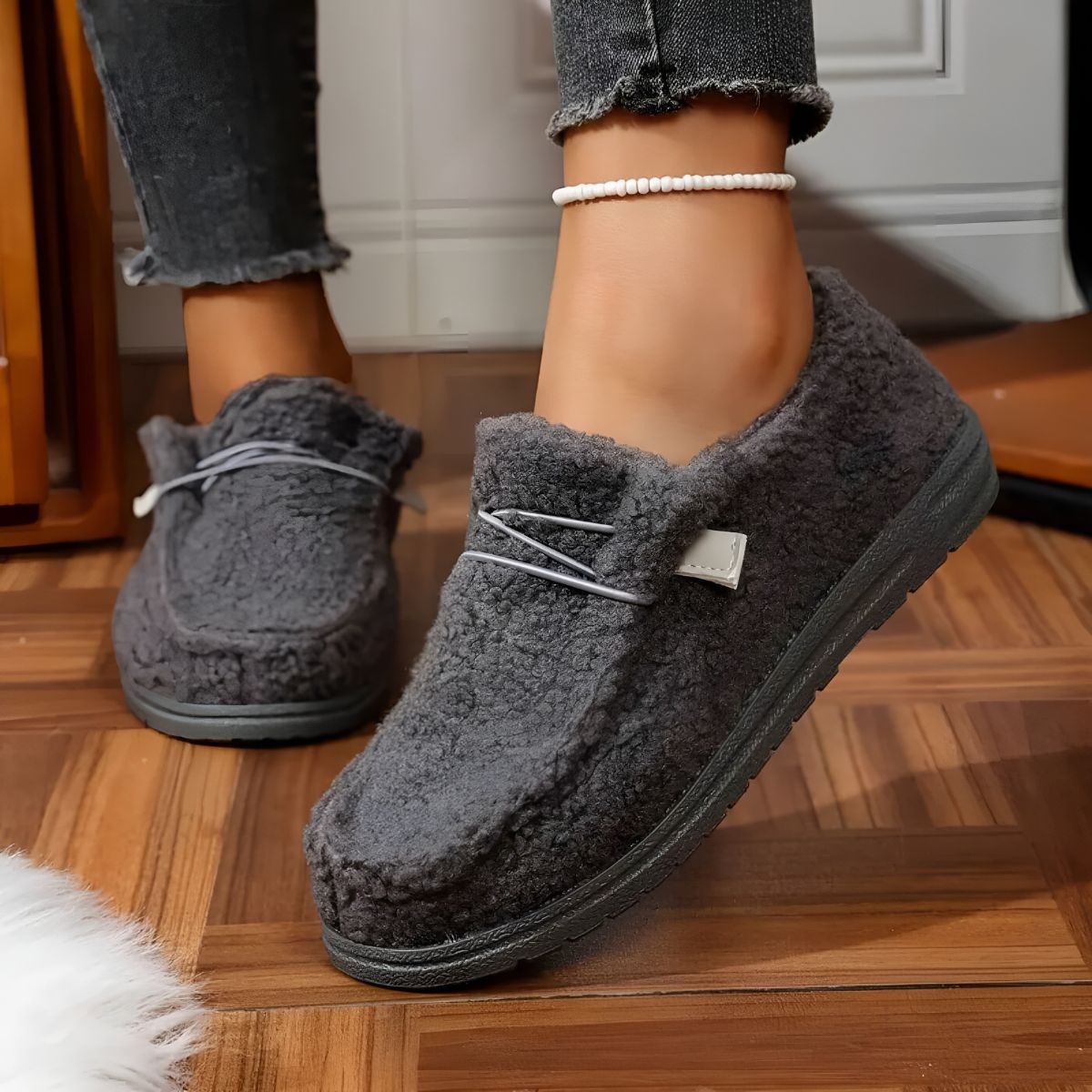 Justina™ | Chaussons Chauds et Confortables