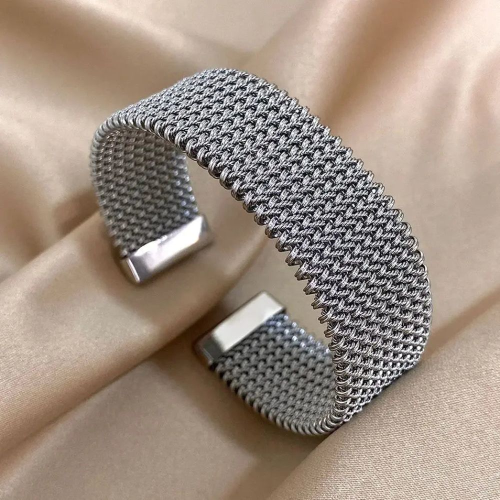 Ysaline™ | Bracelet en Acier Inoxydable Plaqué Or 18k