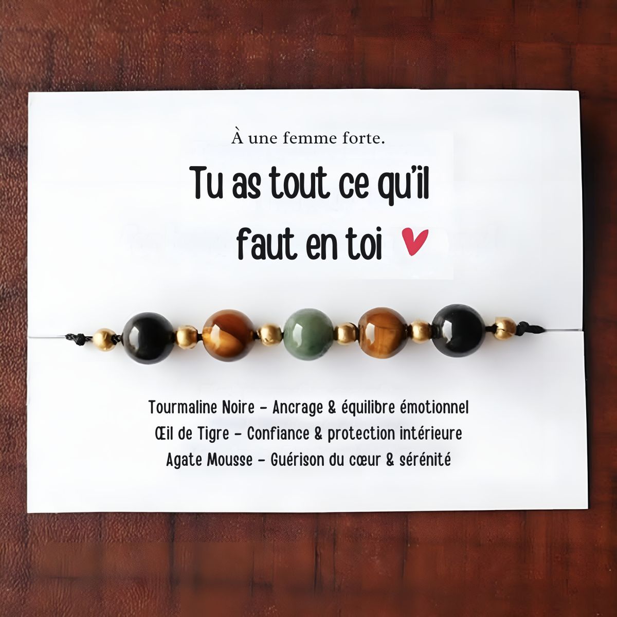 Âmeforte™ | Bracelet de Courage et d’Amitié