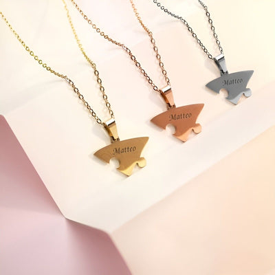 Unisson™ | Collier Puzzle Cœur