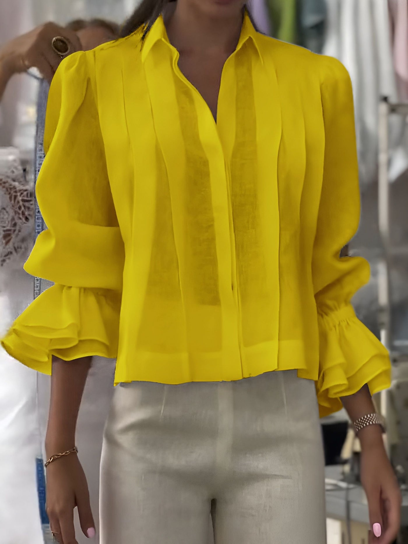 Véra™ | Blouse à Revers
