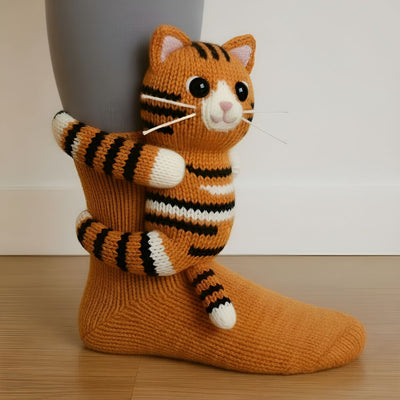 DouxPattes™ | Chaussettes Confortables à Motifs Animaux