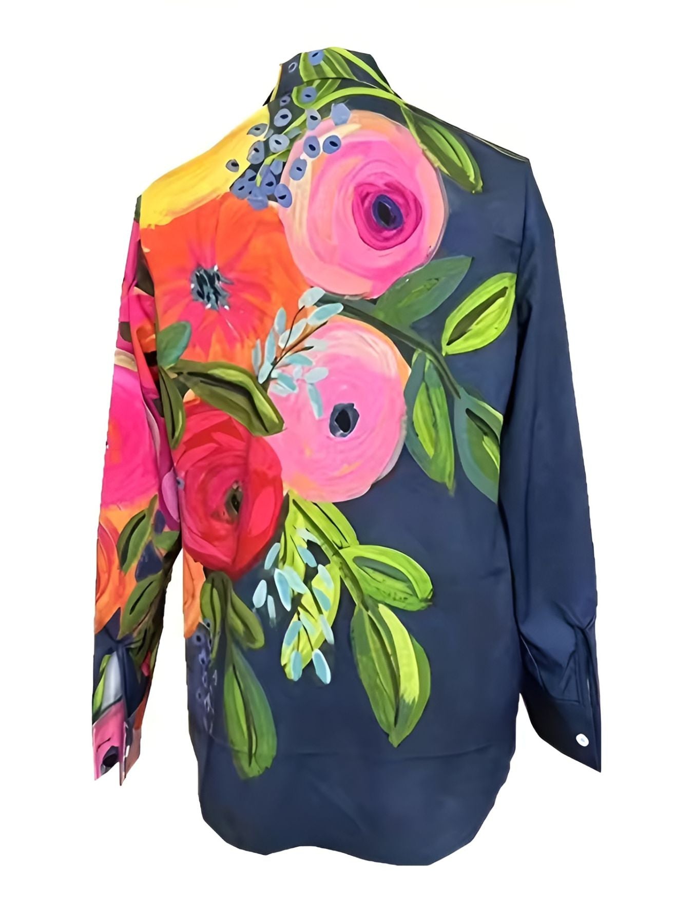 Marine™ | Chemise à Imprimé Floral