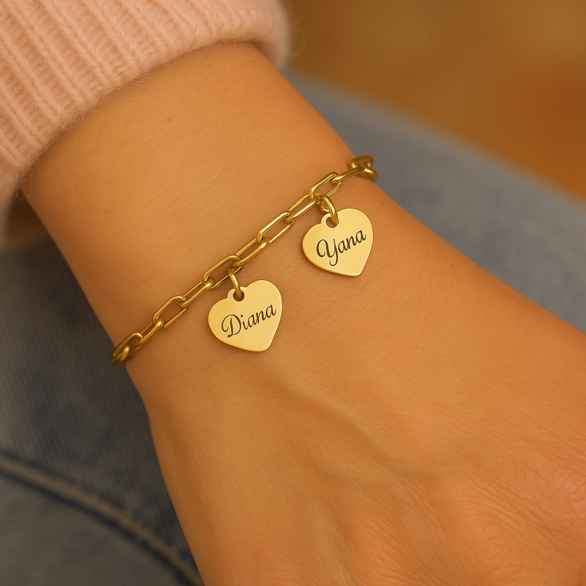 Éternia™ | Bracelet Personnalisé pour Vos Liens Chers